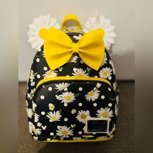 Disney Minnie Daisy Flower Loungelfy Backpack